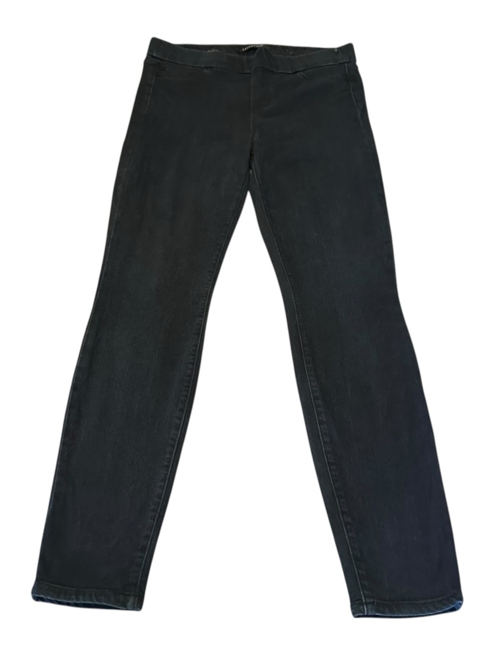 Liverpool The Skinny Dark Wash High Rise Pull-On Jeans Size 10 - Picture 4 of 10